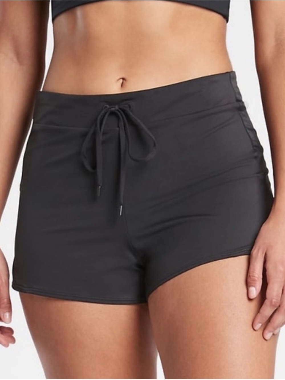 Athleta Black Lahaina Swim/Board Short Medium